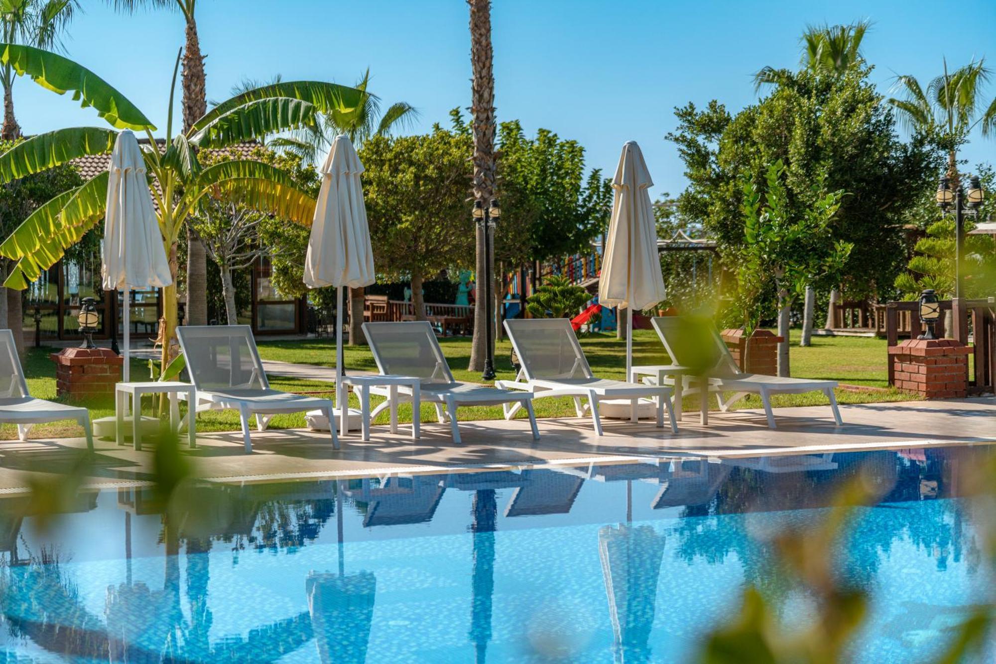 Sedir Park - Beach Bungalow คาร์ยิจัค ภายนอก รูปภาพ