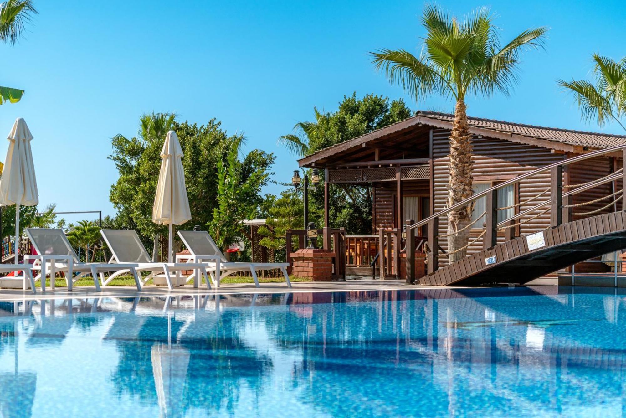 Sedir Park - Beach Bungalow คาร์ยิจัค ภายนอก รูปภาพ