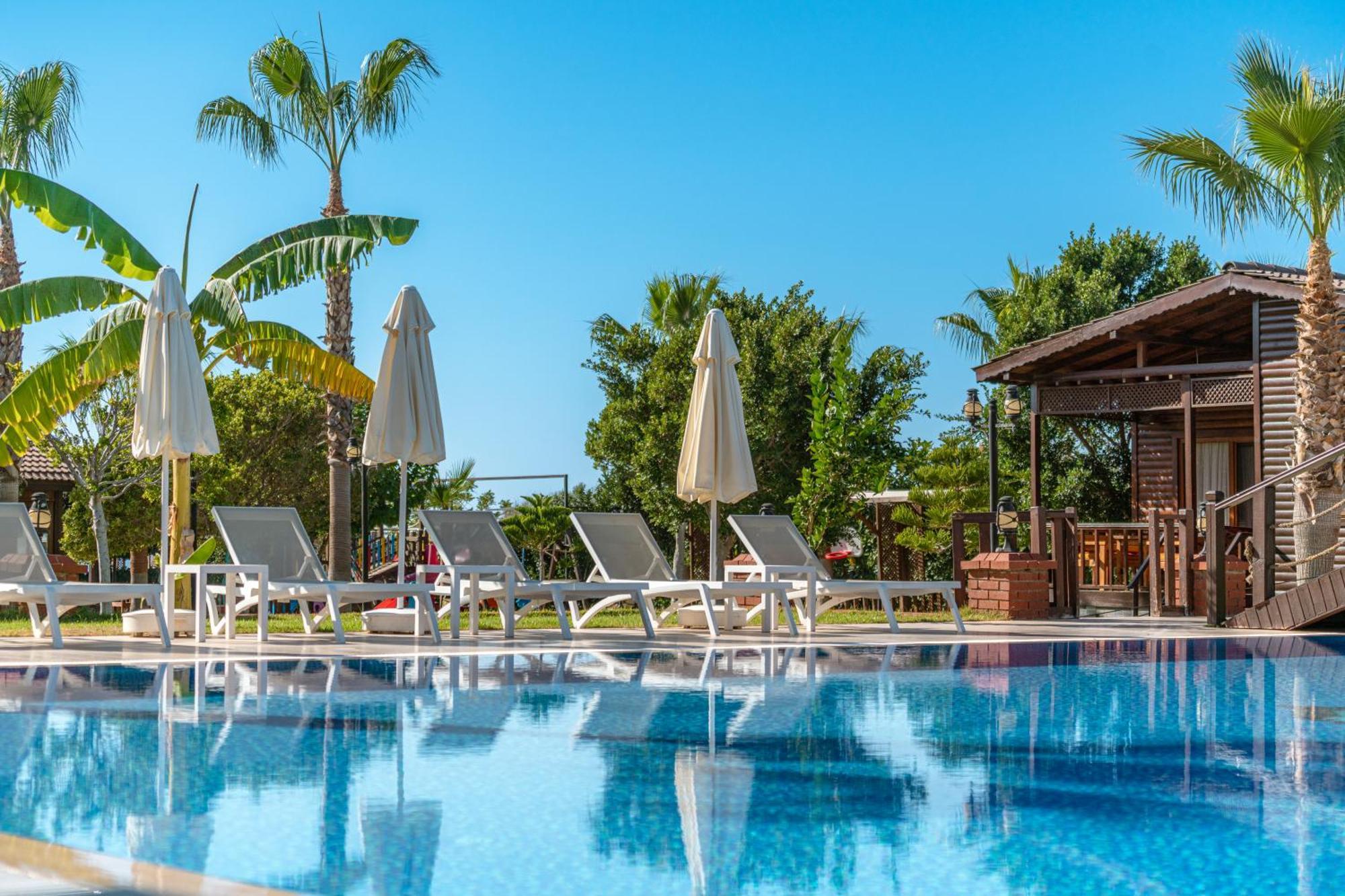 Sedir Park - Beach Bungalow คาร์ยิจัค ภายนอก รูปภาพ